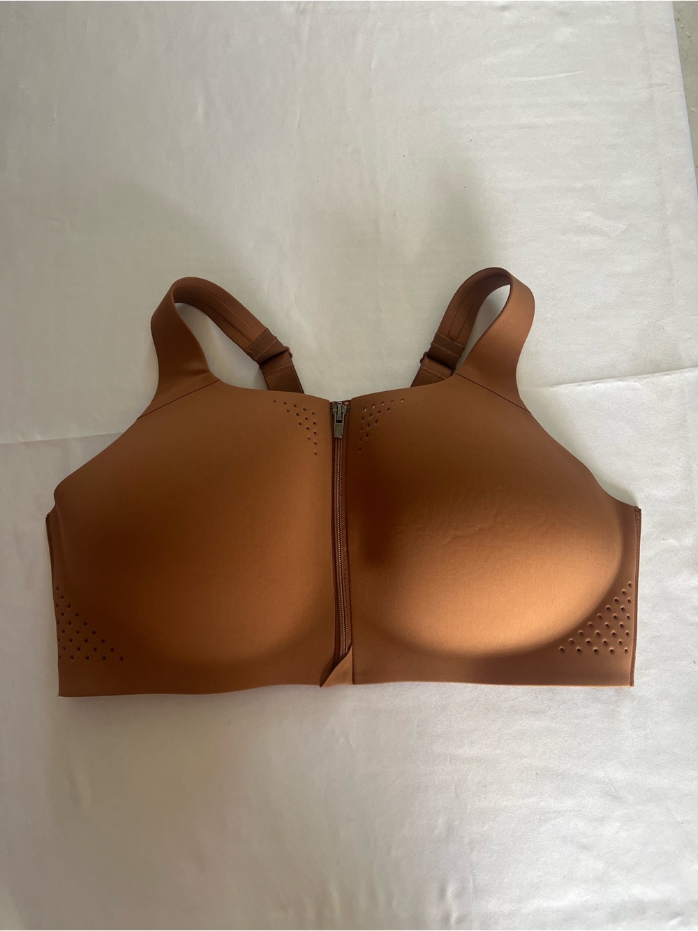 New Victorias Secret Featherweight Max Sports Bra 40D Front Zip High Impact NWT
